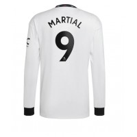 Manchester United Anthony Martial #9 Fußballbekleidung Auswärtstrikot 2022-23 Langarm